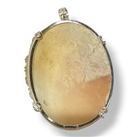 Pendant Mandile 1922 Woman Cammei  in Silver Conchiglia 2MCICM234 - 2MCICM234
